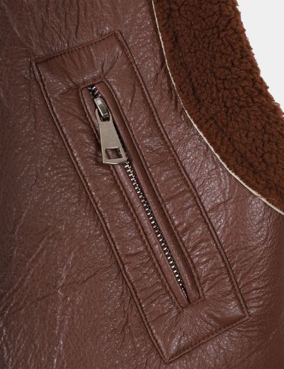 Picture of  leather vest w114740021 