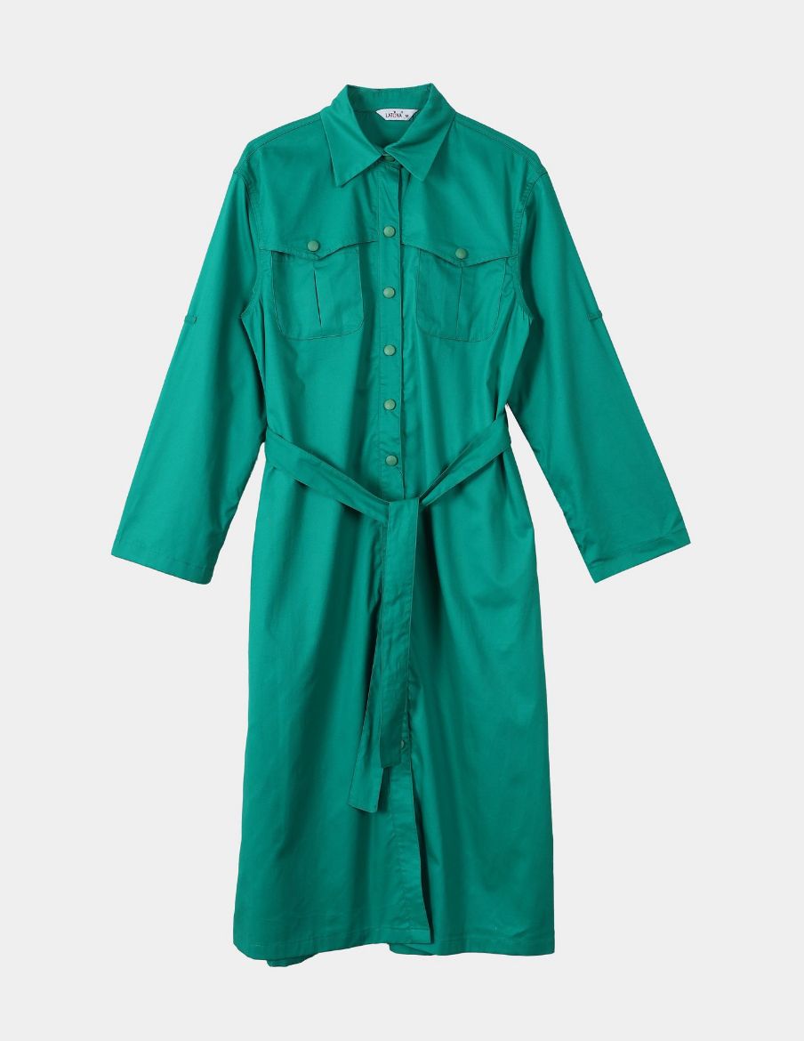 Picture of  Shirt-Style Trench Coat w114740065 