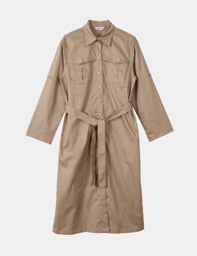 Picture of  Shirt-Style Trench Coat w114740065 